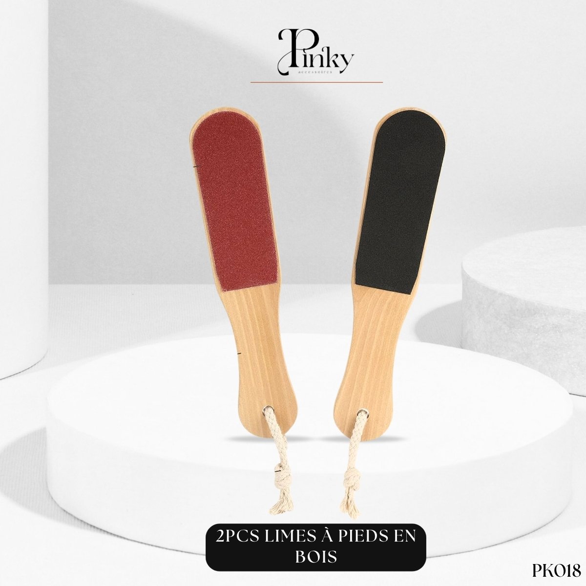 Lot de 2 Limes à Pieds PK018 – Image 2