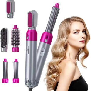 Brosse sèche cheveux multifonctionnelle 5 en 1 PK123