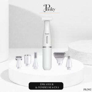 Épilateur & Tondeuse 6 en 1 pour Femme PK392