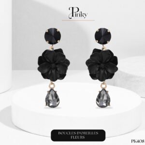 Boucles d'Oreilles Gouttes d'Eau PK408