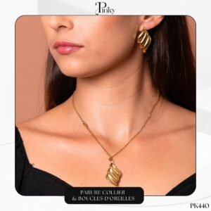 Parure Collier Et Boucles d'Oreilles PK440