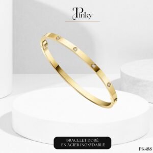 Bracelet Doré en acier inoxydable PK488