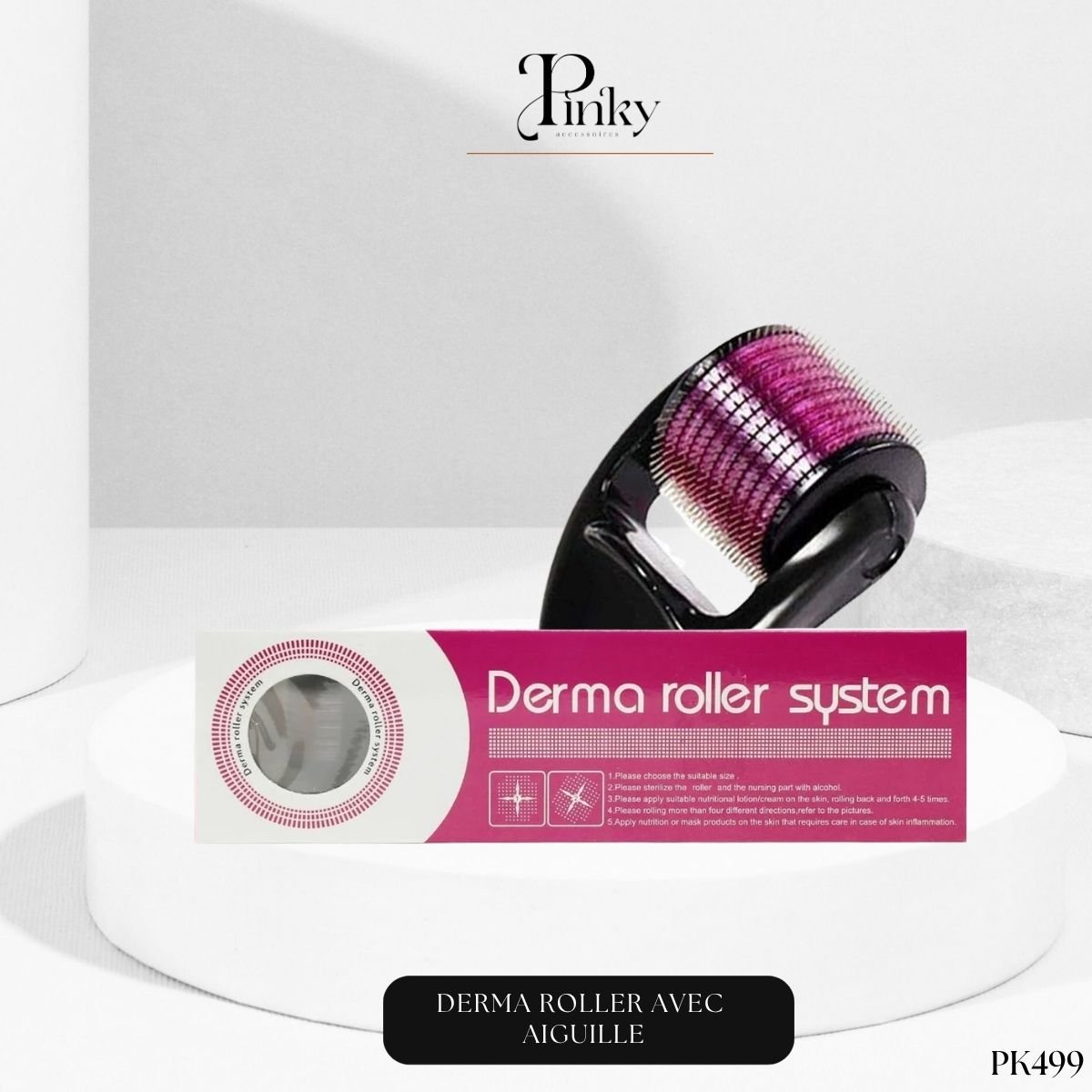 Derma Roller avec aiguilles PK499 – Image 2