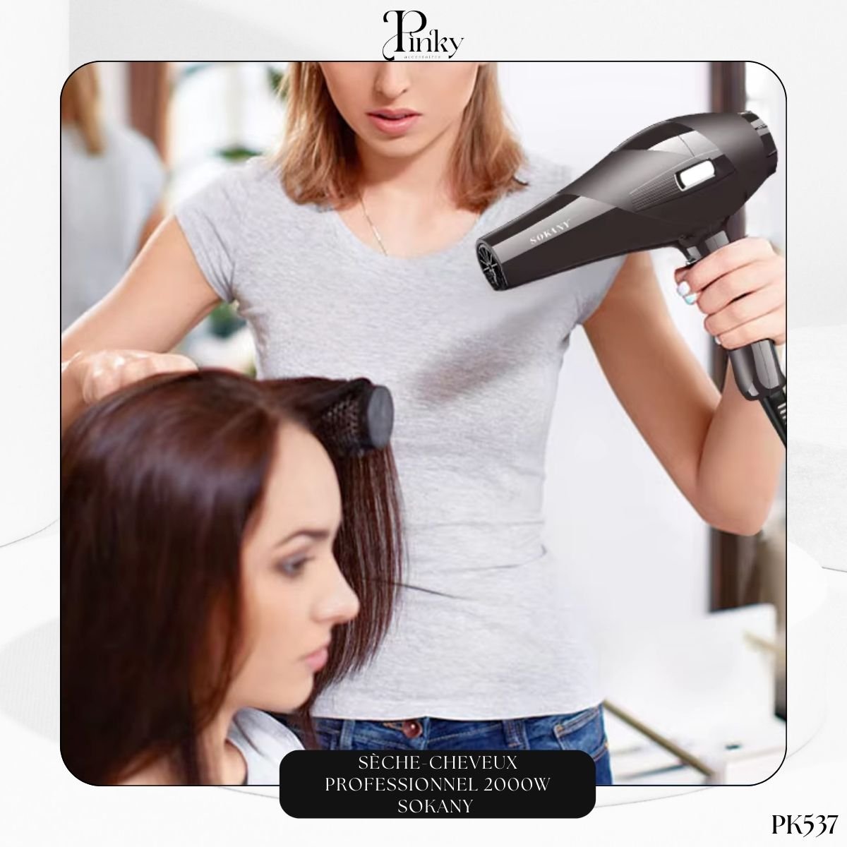 Sèche-cheveux professionnel 2000W SOKANY PK537 – Image 2