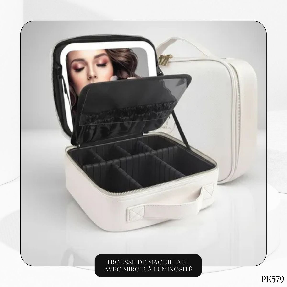 Trousse de Maquillage avec Miroir à Luminosité PK579 – Image 9