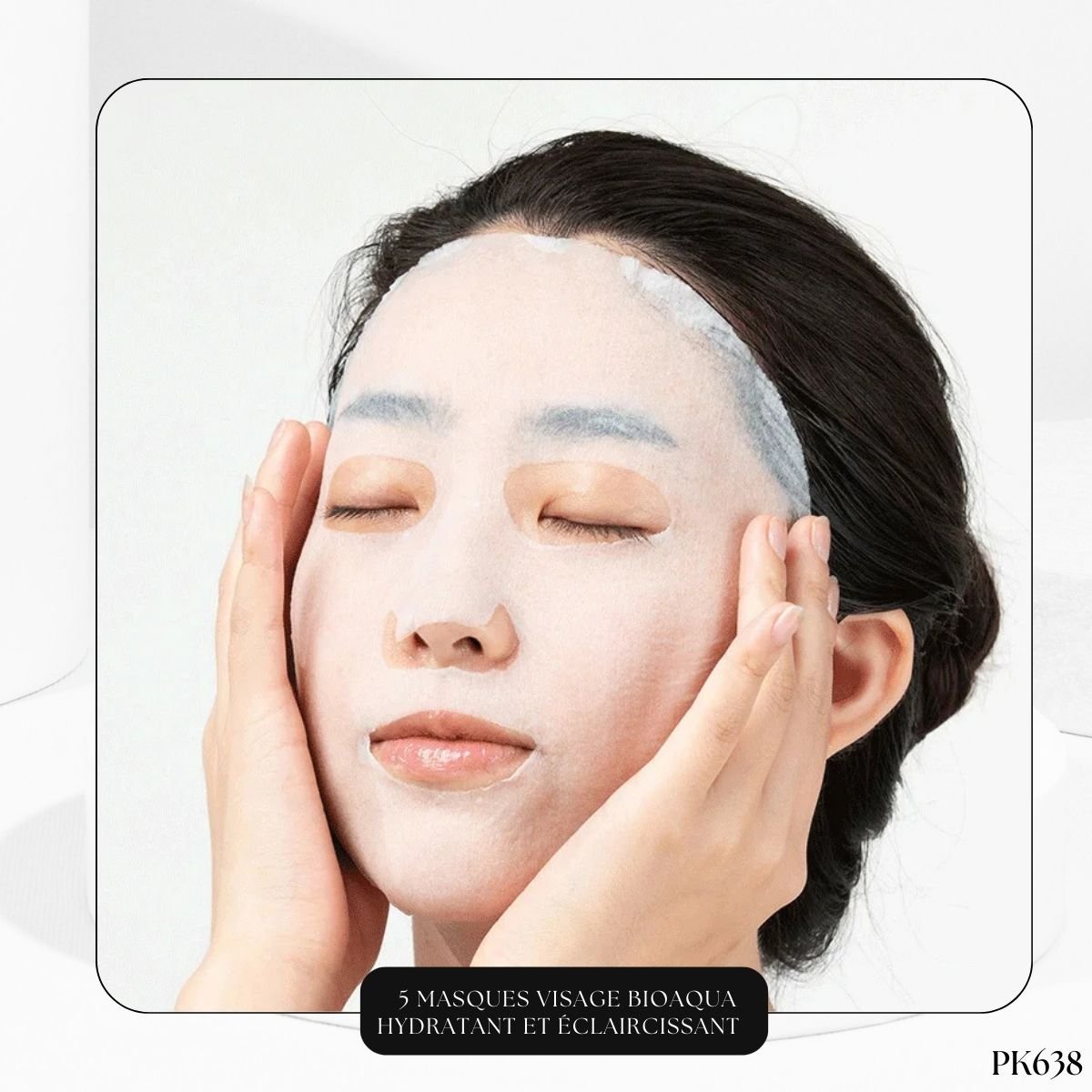 5 Masques Visage Hydratant et Éclaircissant PK638 – Image 2