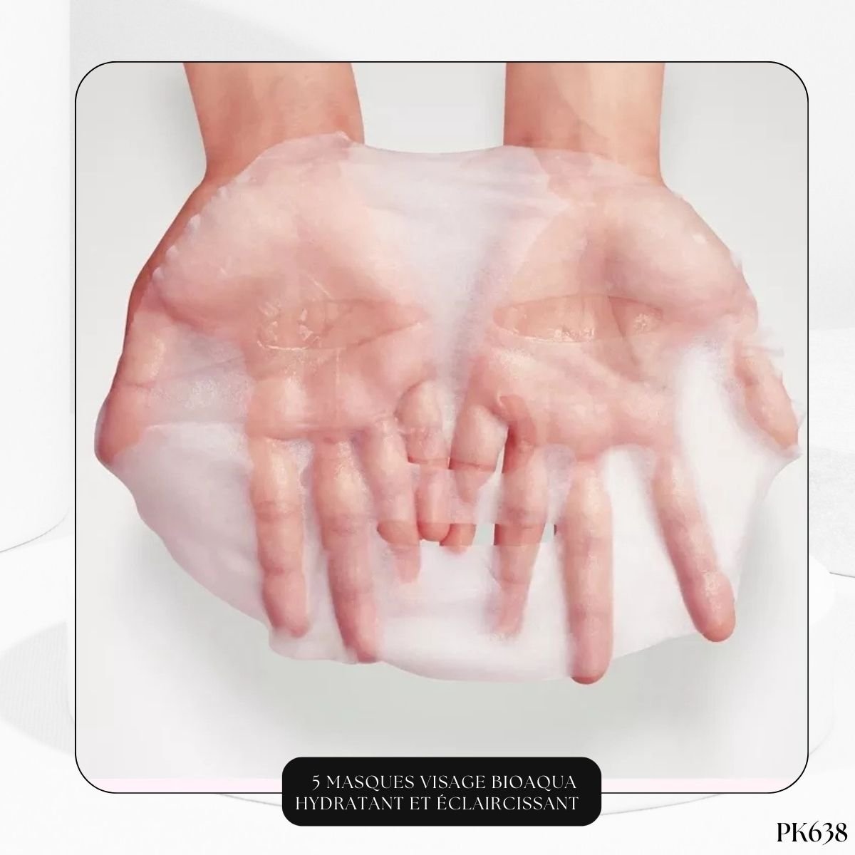5 Masques Visage Hydratant et Éclaircissant PK638 – Image 3