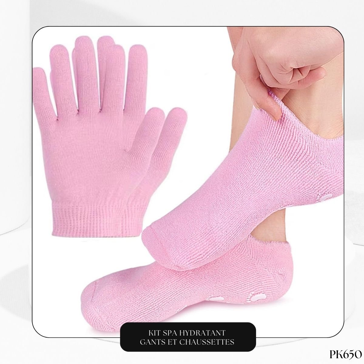 Kit Spa Hydratant Gants et Chaussettes PK650 – Image 5