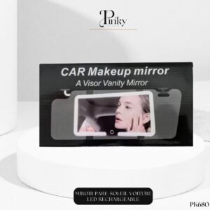 Miroir Pare-Soleil Voiture LED Rechargeable PK680