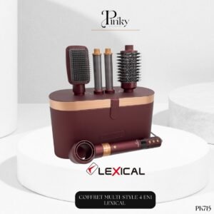 Coffret Multi-Style 6 en1 Lexical PK715 - rouge bordeaux