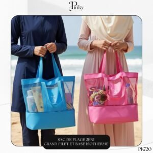 Sac de Plage 2En1 Filet et Base Isotherme PK720