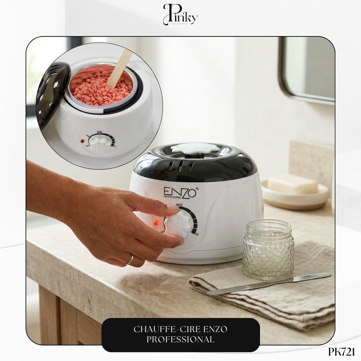Chauffe-Cire Enzo Professional PK721 – Image 2