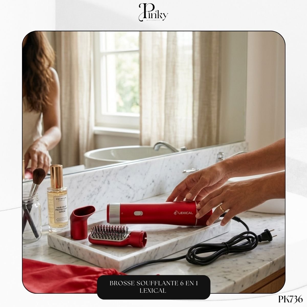 Brosse Soufflante 6 en 1 Lexical PK736 – Image 4