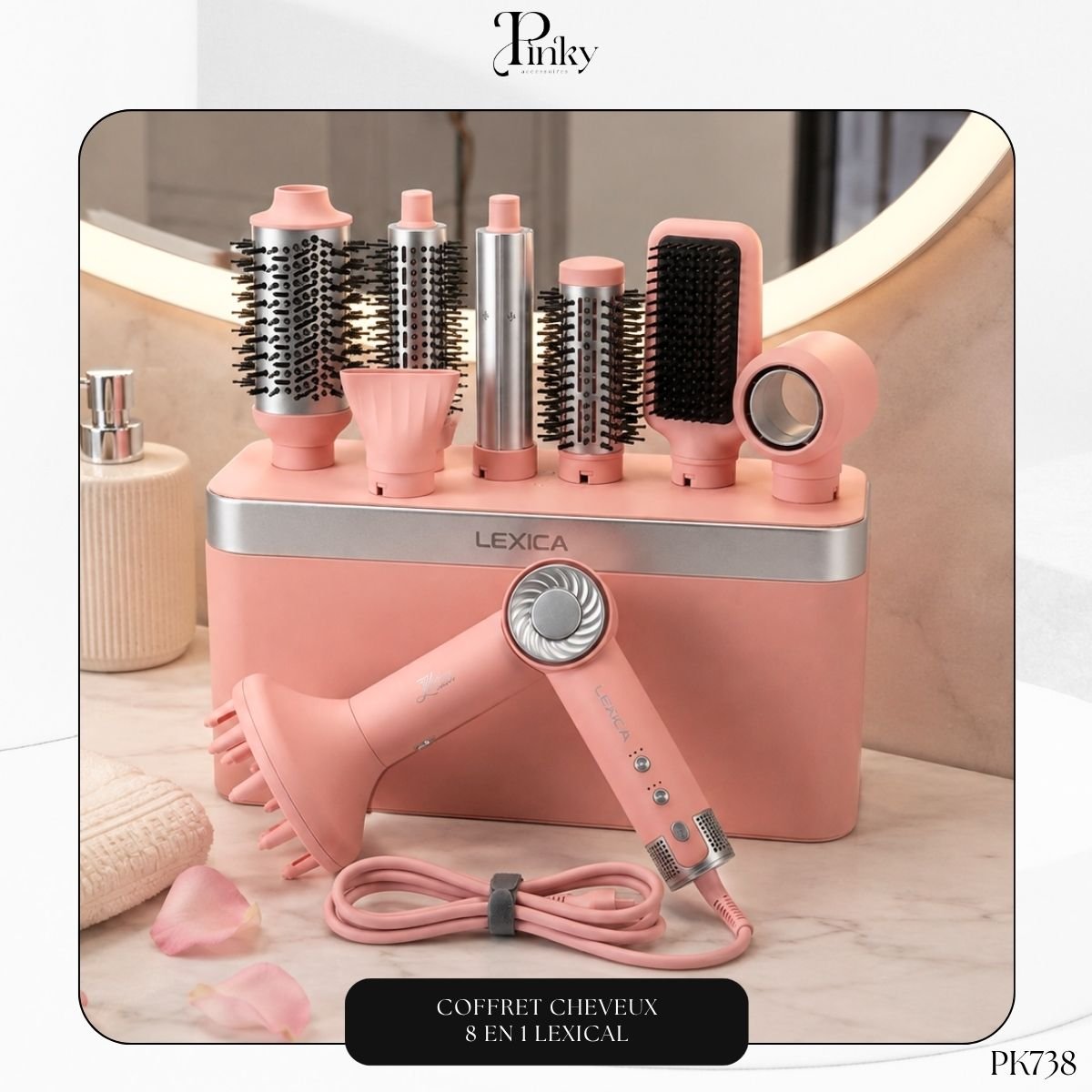 Coffret Cheveux 8 en 1 Lexical PK738