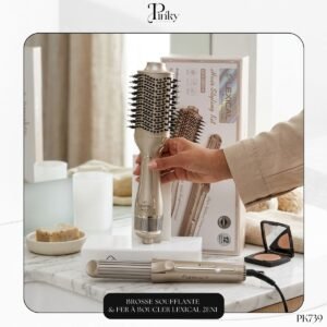 Brosse Soufflante & Fer à Boucler Lexical 2en1 PK739
