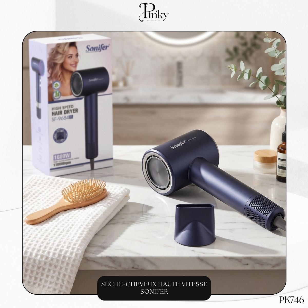 Sèche-Cheveux Haute Vitesse Sonifer PK746 – Image 3