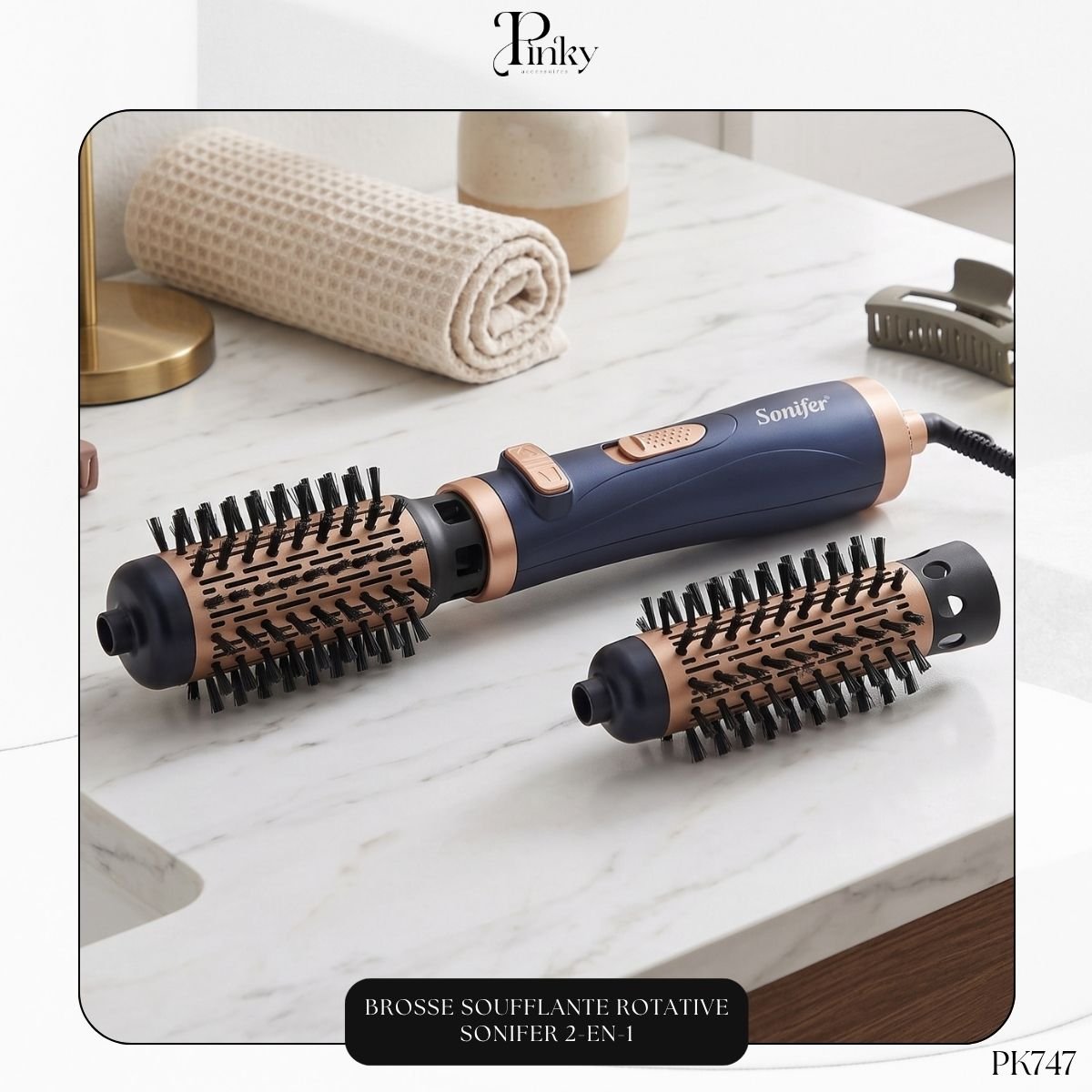 Brosse Soufflante Rotative Sonifer 2-en-1 PK747 – Image 3
