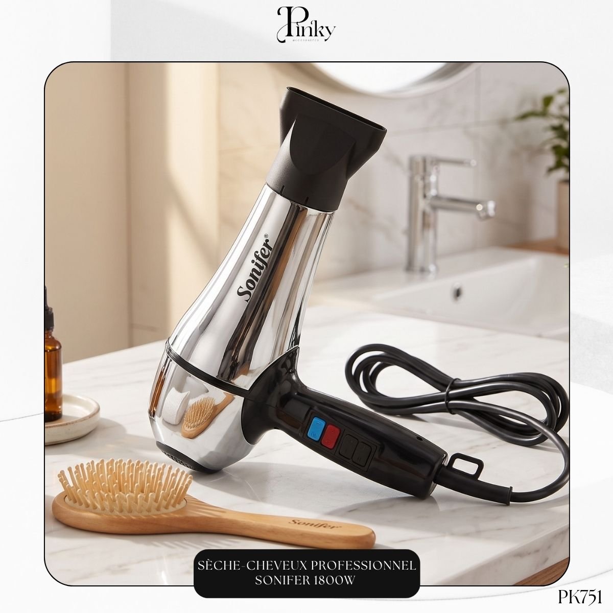 Sèche-Cheveux Professionnel Sonifer 1800W PK751