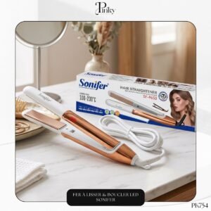 Fer à Lisser & Boucler LED Sonifer PK754